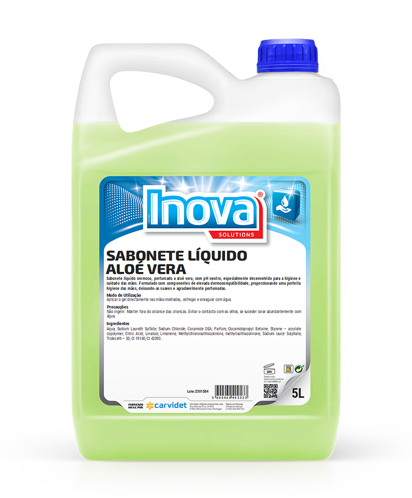 Sabonete de mãos aloe vera