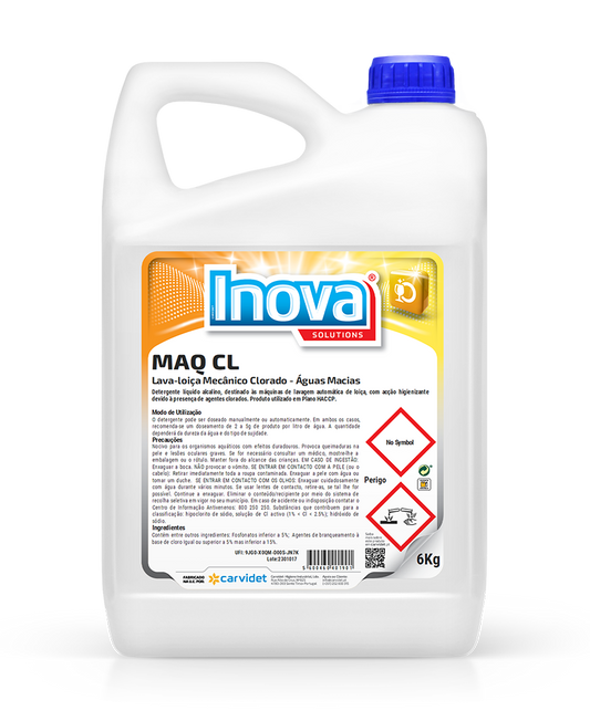 Detergente lava loiça mecânico clorado 5L