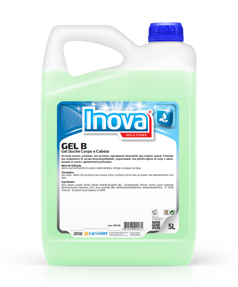 Gel duche corpo e cabelo