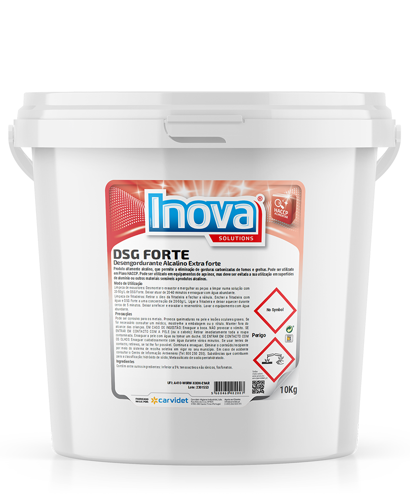 Desengordurante extra forte alcalino 10KG