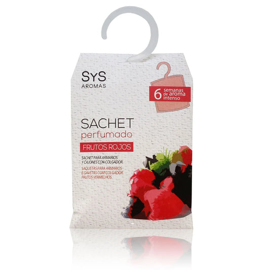 Saqueta perfumada com aroma a frutos vermelhos