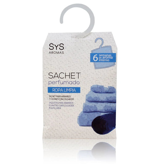 Saqueta perfumada com aroma a roupa limpa