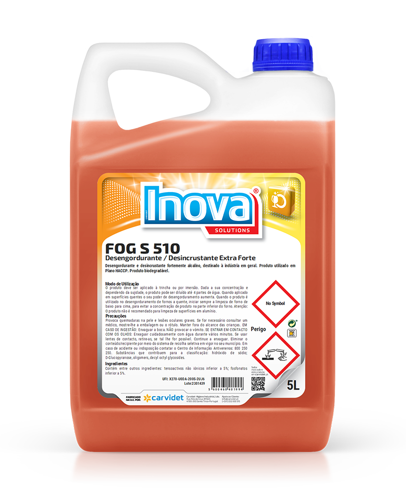 Desengordurante / Desincrustante FOG S 510 5L
