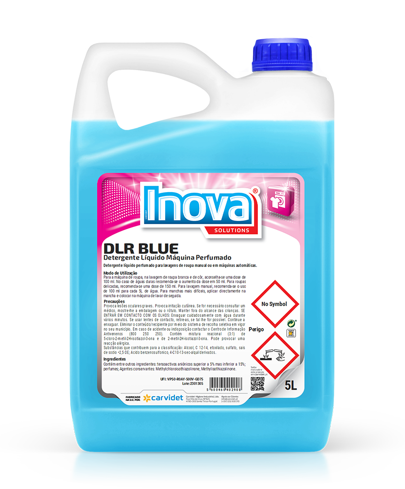 Detergente líquido máquina da roupa Blue 5L