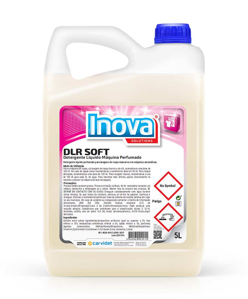 Detergente líquido máquina de roupa soft 5L