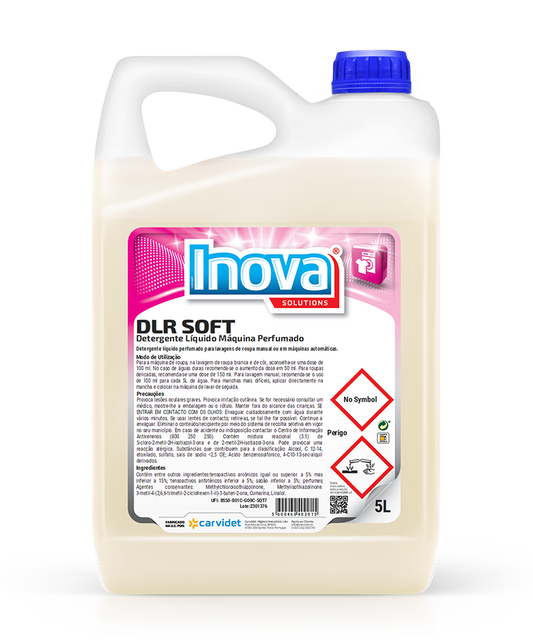 Detergente líquido máquina de roupa soft 5L