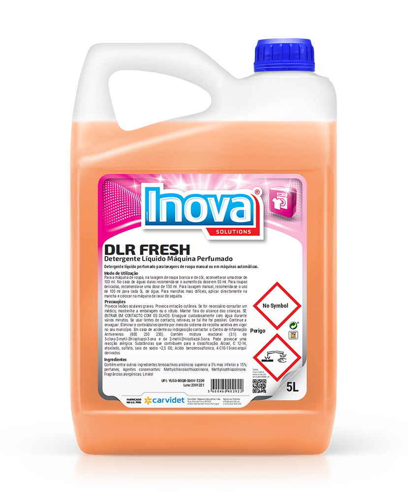Detergente líquido máquina de roupa fresh 5L