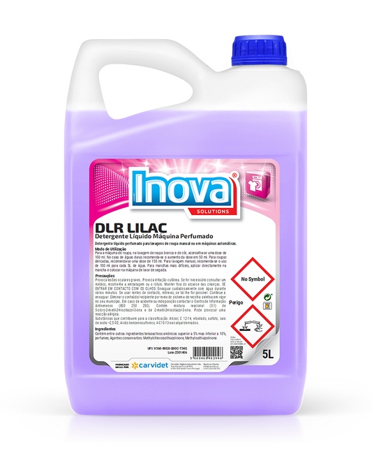 Detergente líquido máquina de roupa lilac 5L