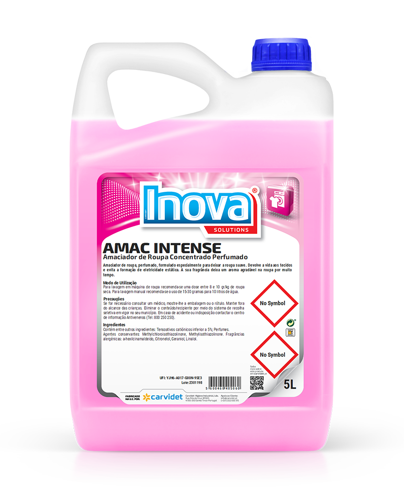 Amaciador de roupa intense 5L