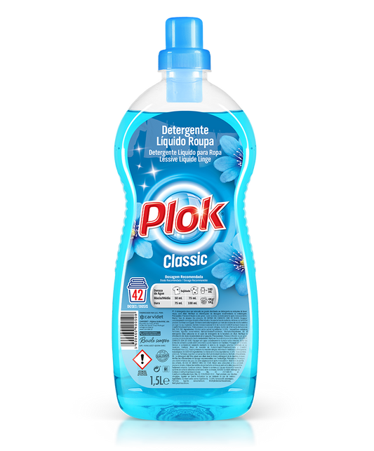 Detergente líquido para roupa classic 1.5L