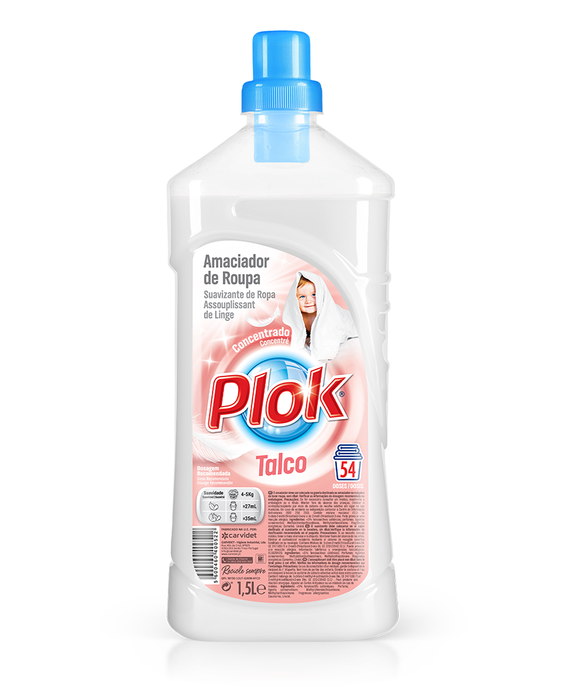 Amaciador de roupa Talco 1.5L