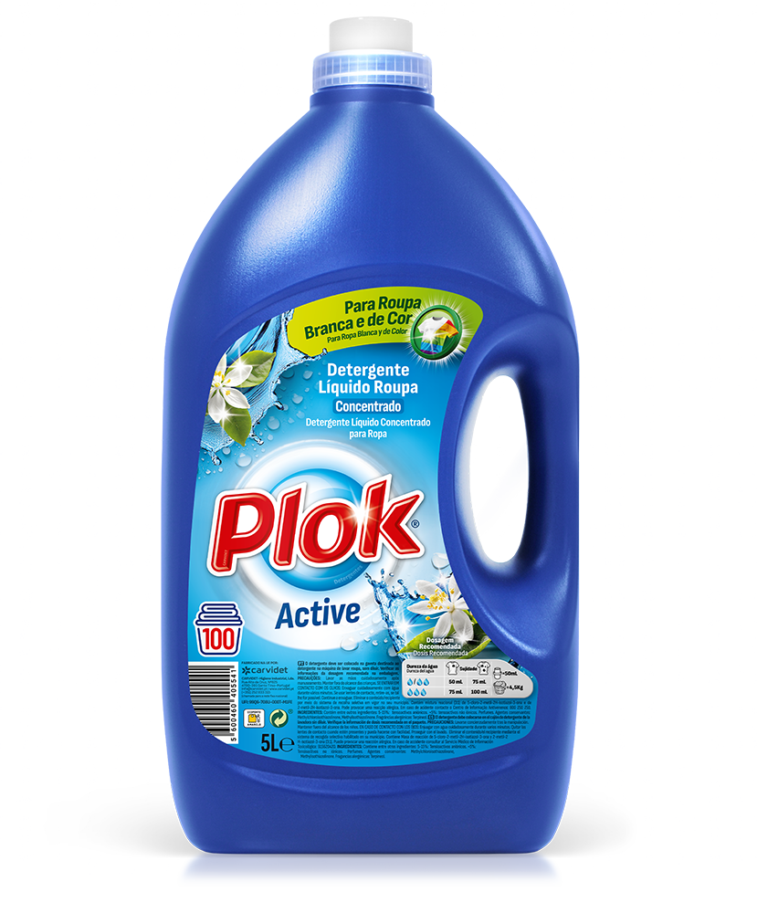 Detergente roupa active 5L