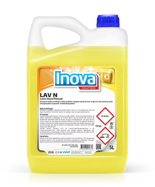 Detergente lava loiça limão 5L