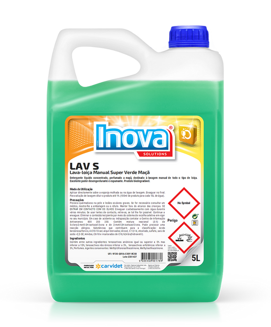 Detergente lava loiça maçã 5L