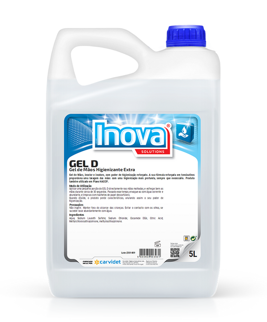 Gel de mãos higienizante