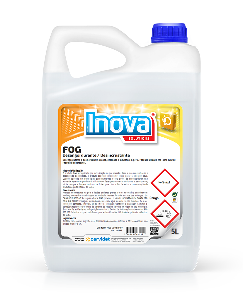 Desengordurante / Desincrustante FOG 5L