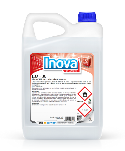 Limpa vidros industria alimentar