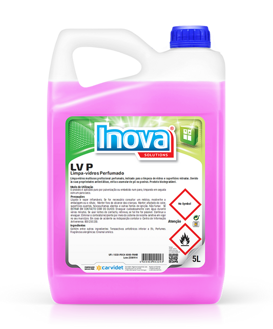 Limpa vidros profissional perfumado