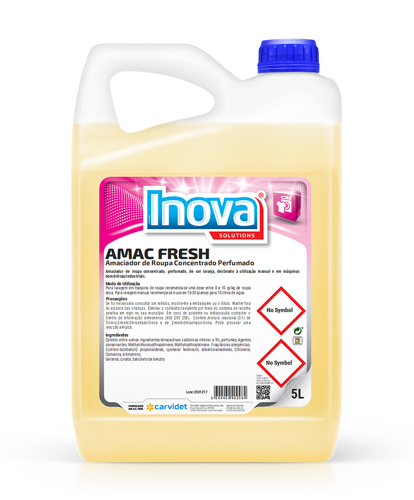 Amaciador de roupa fresh 5L