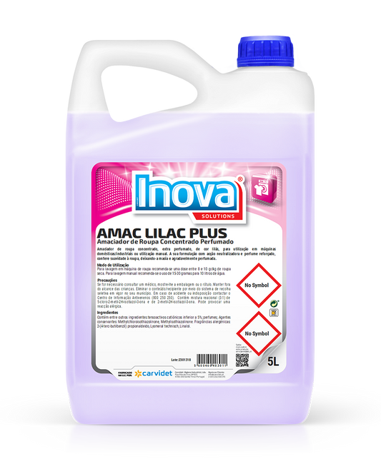 Amaciador de roupa lilac plus 5L